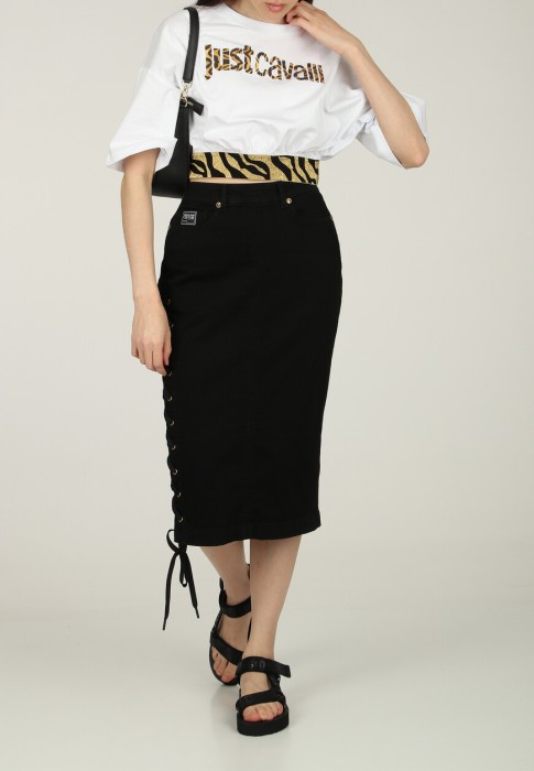 футболка  от бренда just cavalli вид слева