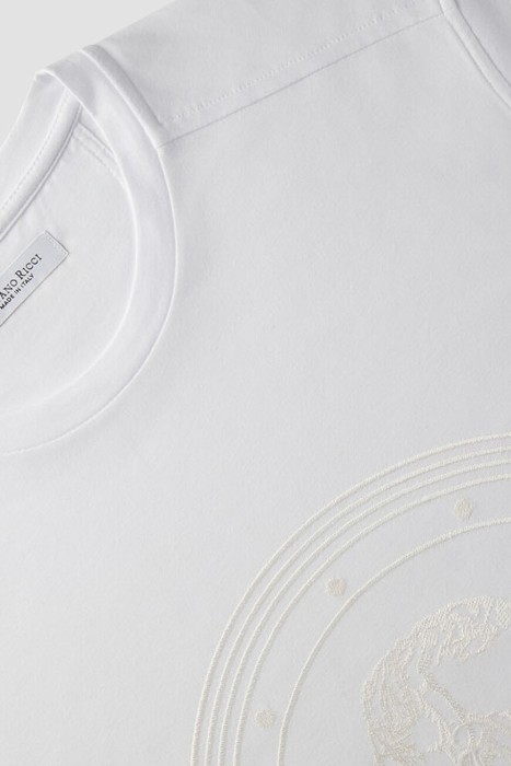 футболка  от бренда stefano ricci вид слева