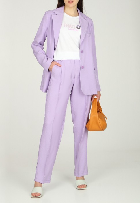 футболка  от бренда patrizia pepe вид слева