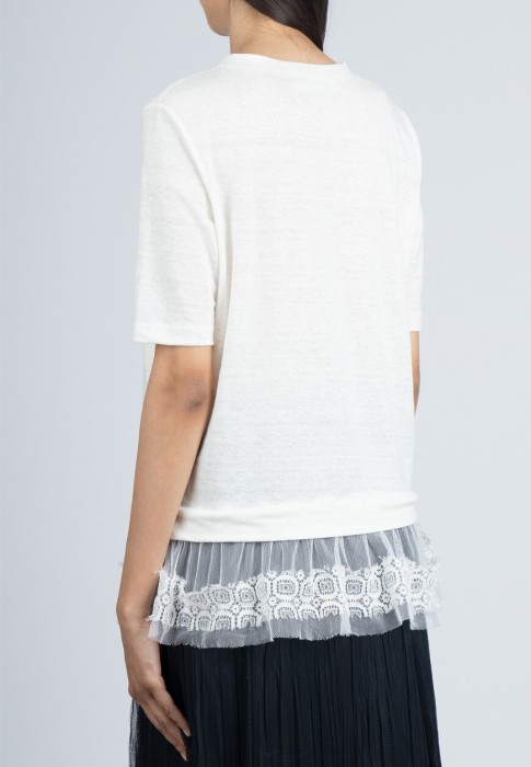 Товар белого цвета с внутренней стороны