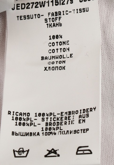 футболка  от бренда fabiana filippi вид слева