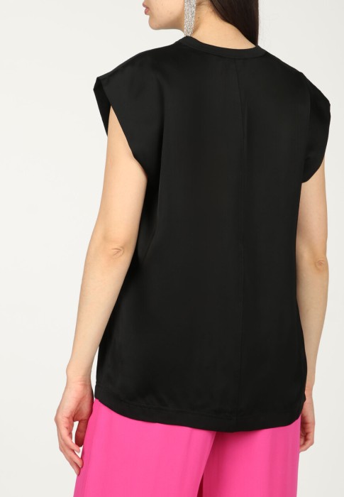 футболка  от бренда fabiana filippi вид слева