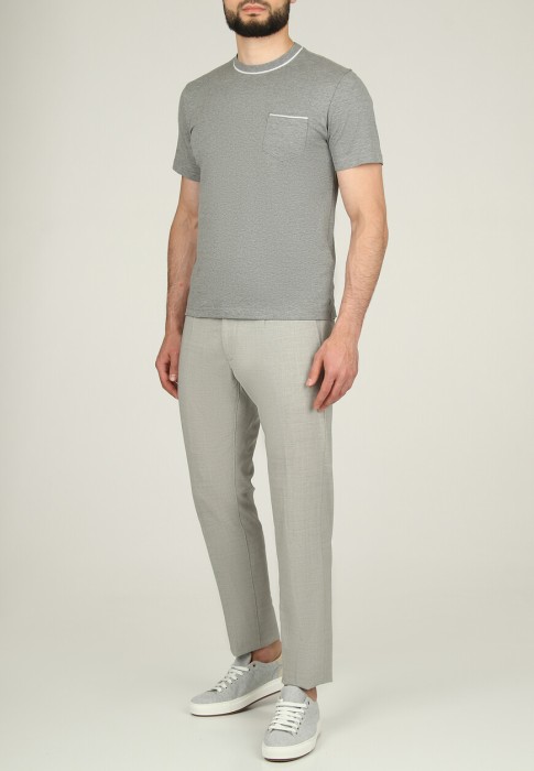 футболка  от бренда eleventy вид слева