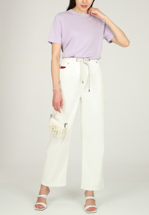 футболка  от бренда agnona вид слева