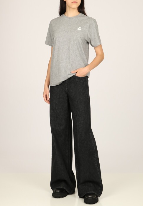 футболка  от бренда isabel marant étoile вид слева