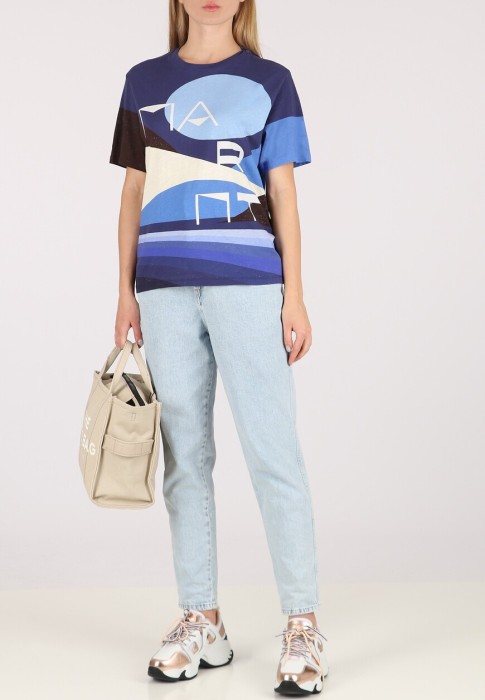 футболка  от бренда isabel marant вид слева