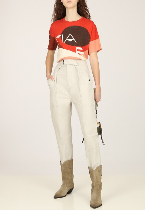 футболка  от бренда isabel marant вид слева