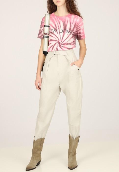 футболка  от бренда isabel marant étoile вид слева