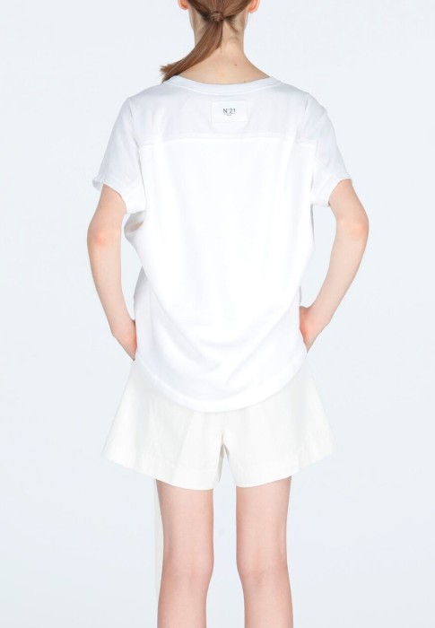 футболка  от бренда n21 вид слева