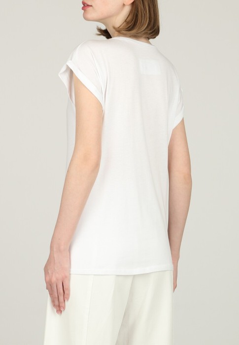 футболка  из италии вид сбоку