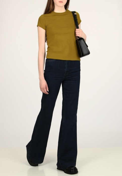 футболка  от бренда rick owens вид слева