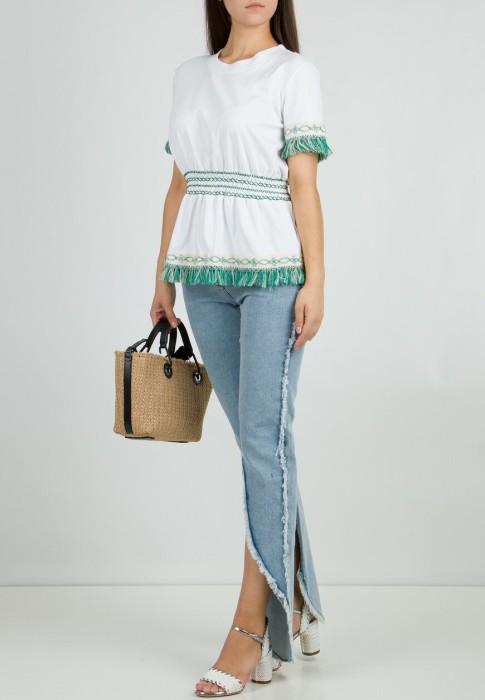 футболка  из италии вид сбоку