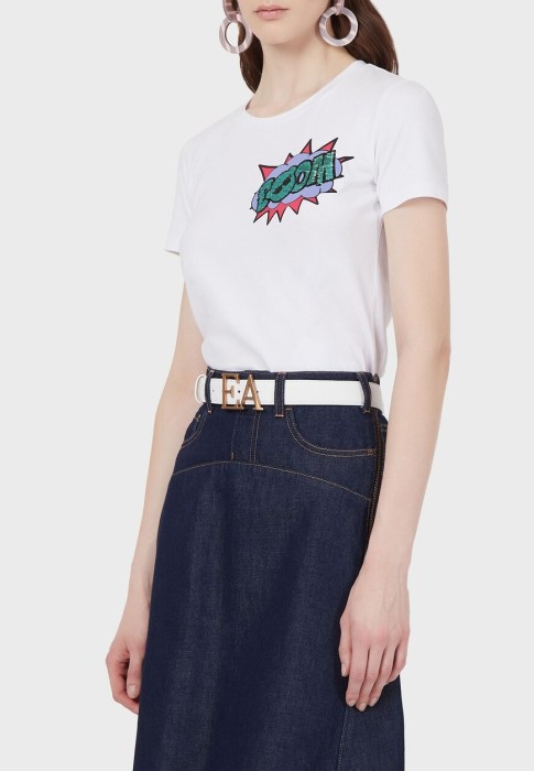 футболка  из италии вид сбоку