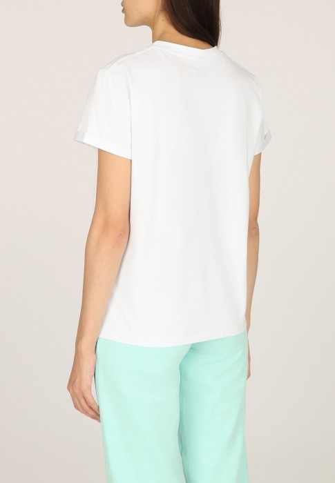 футболка  из италии вид сбоку