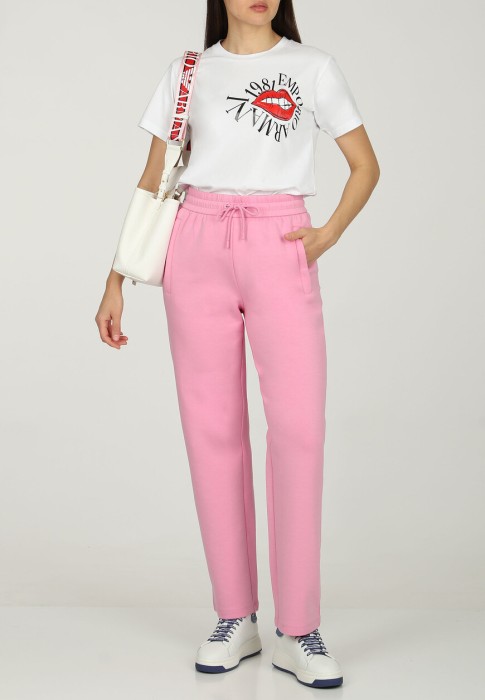 футболка  от бренда emporio armani вид слева