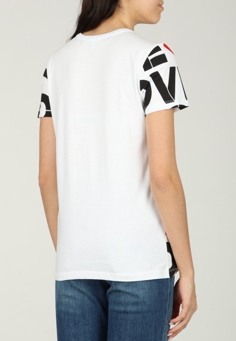 футболка  из франции вид сбоку