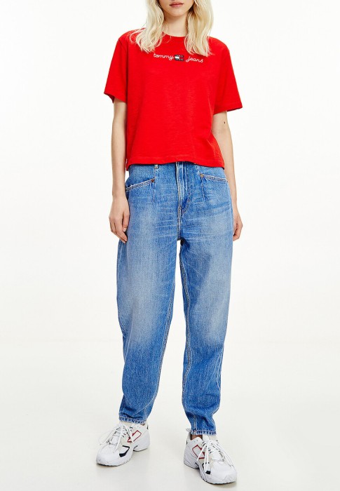 футболка  от бренда tommy hilfiger вид слева