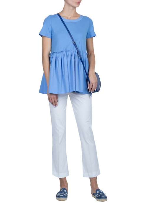 футболка  от бренда twinset milano вид слева