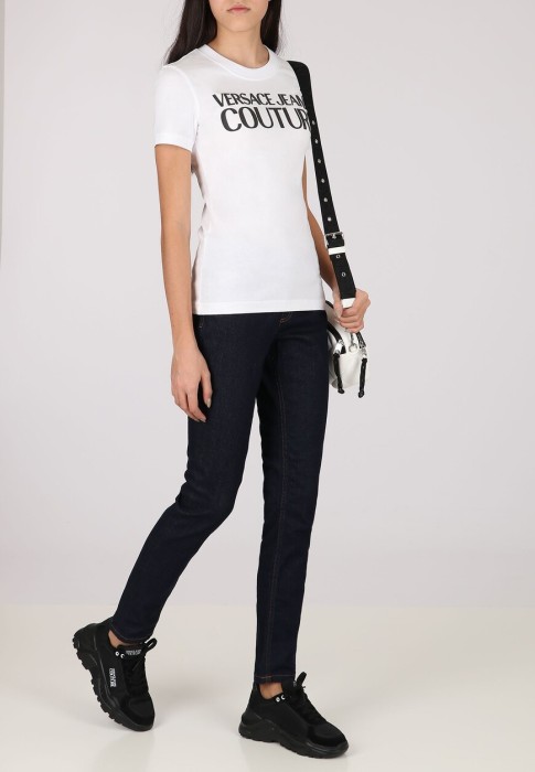 футболка  от бренда versace jeans couture вид слева