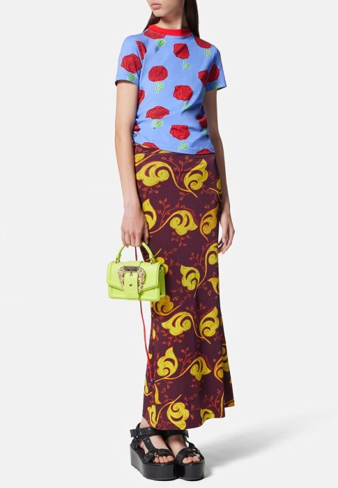 футболка  от бренда versace jeans couture вид слева