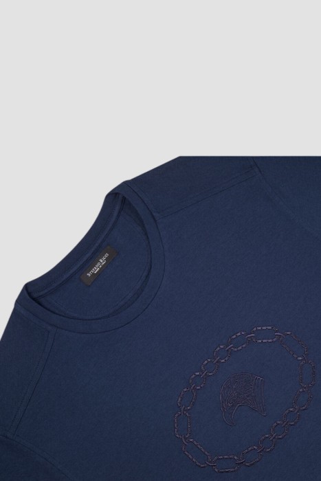 футболка  от бренда stefano ricci вид слева