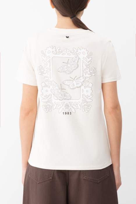 футболка  от бренда max mara вид слева