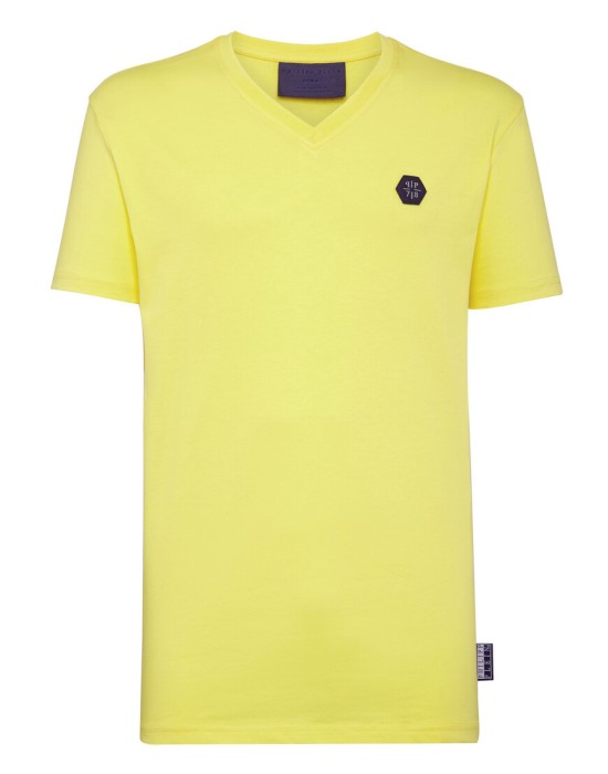 футболка  от бренда philipp plein вид слева