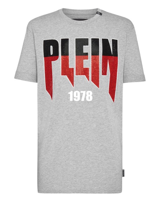 футболка  от бренда philipp plein вид слева