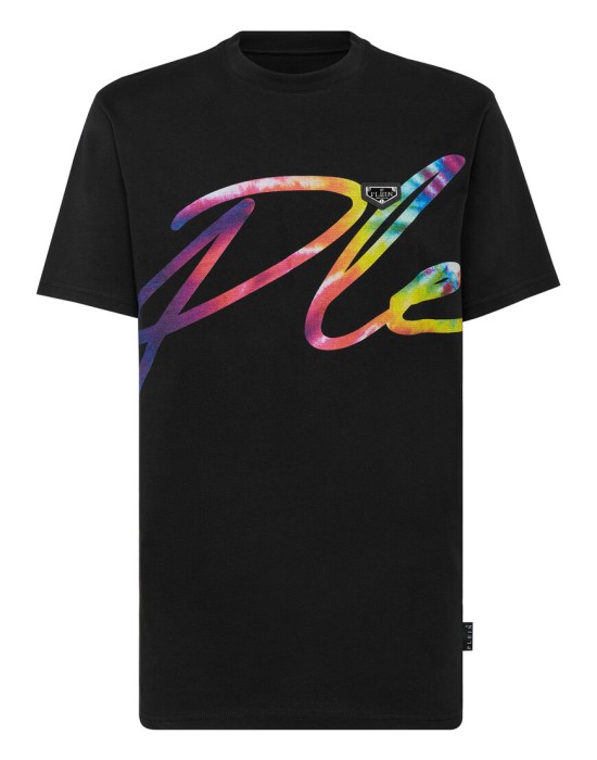 футболка  от бренда philipp plein вид слева