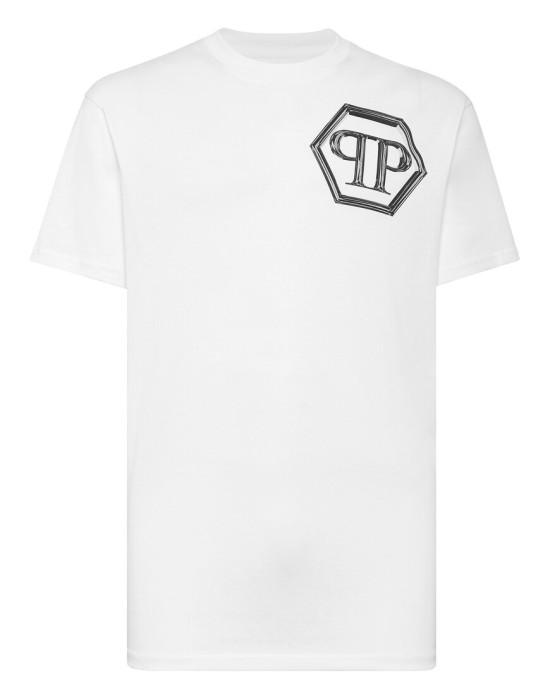 футболка  от бренда philipp plein вид слева