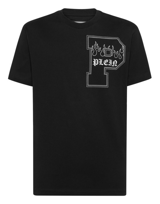 футболка  от бренда philipp plein вид слева