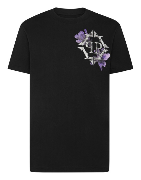 футболка  от бренда philipp plein вид слева