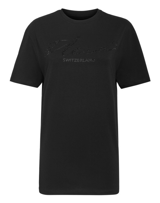 футболка  от бренда philipp plein вид слева