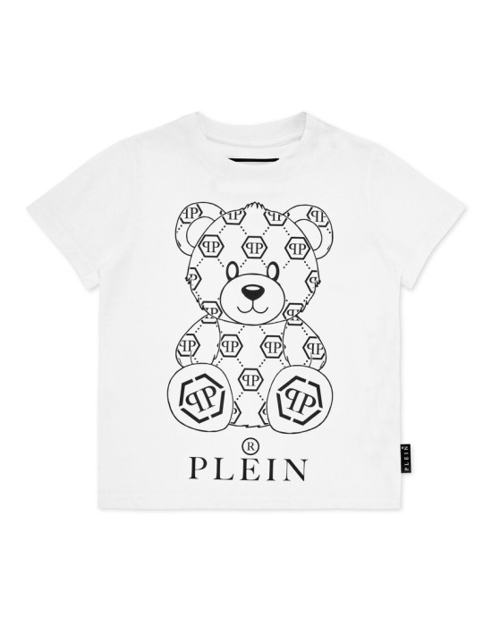 футболка  от бренда philipp plein вид слева