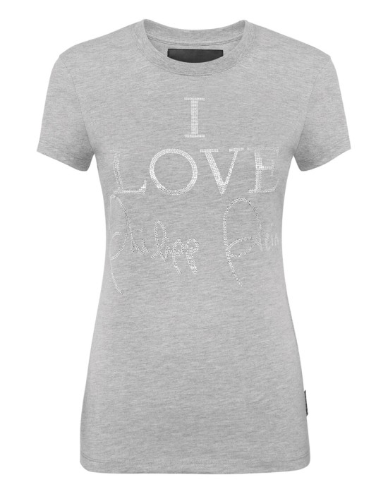 футболка  от бренда philipp plein вид слева