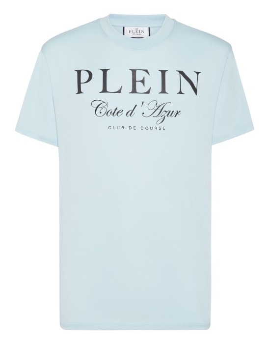 футболка  от бренда philipp plein вид слева