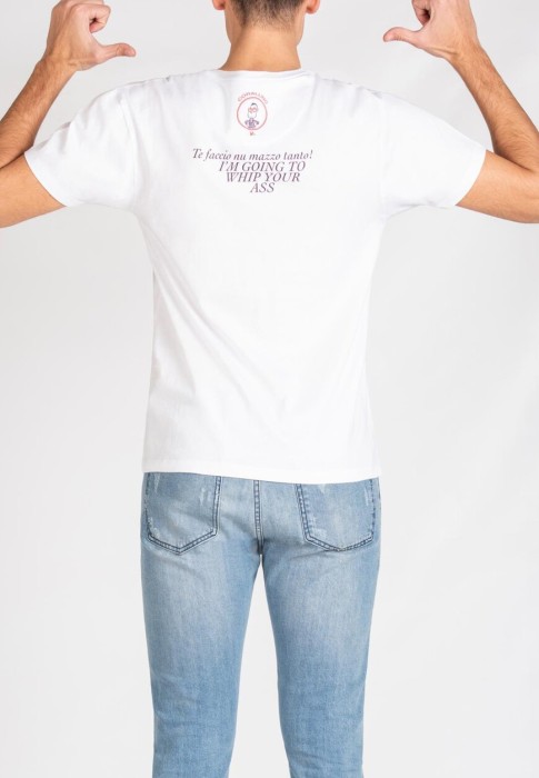 футболка  из италии вид сбоку