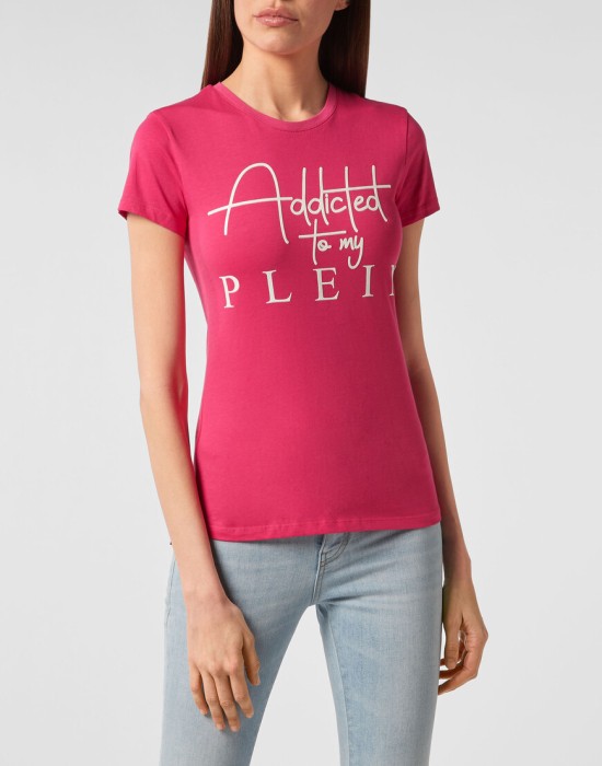 футболка  от бренда philipp plein вид слева