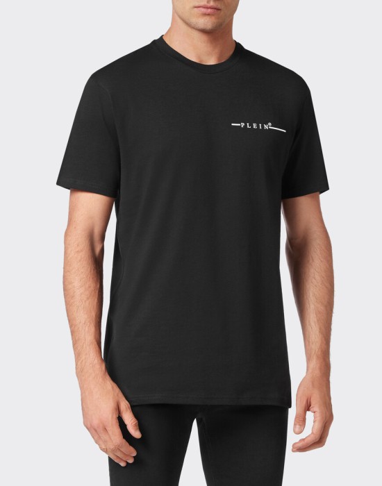 футболка  от бренда philipp plein вид слева