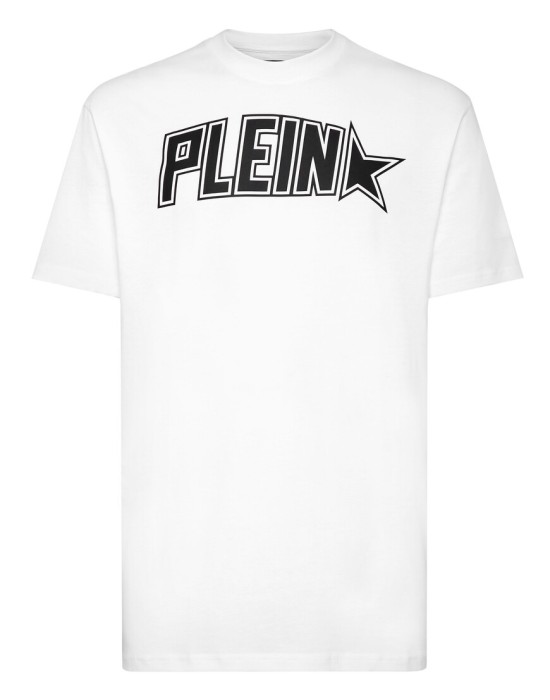 футболка  от бренда philipp plein вид слева