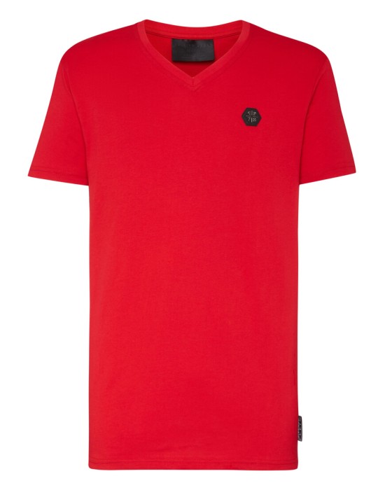 футболка  от бренда philipp plein вид слева