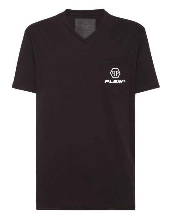 футболка  от бренда philipp plein вид слева