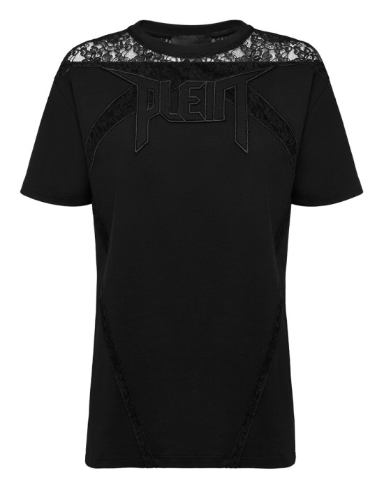 футболка  от бренда philipp plein вид слева