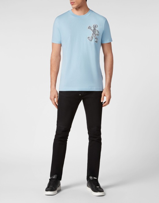 Товар голубого цвета с внутренней стороны