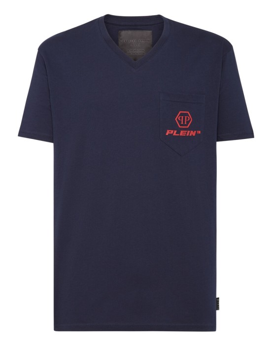 футболка  от бренда philipp plein вид слева