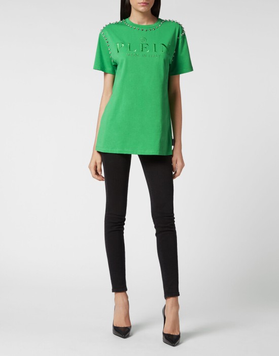 Товар зеленого цвета с внутренней стороны