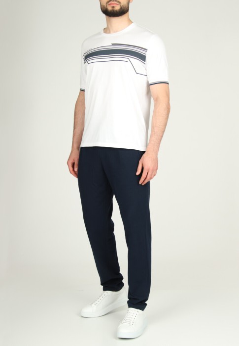 футболка  от бренда bilancioni вид слева