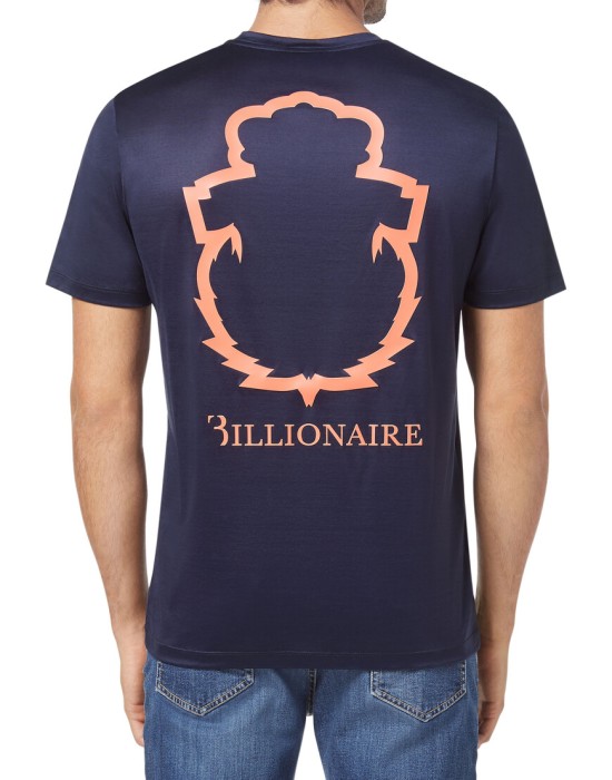 футболка  от бренда billionaire вид слева