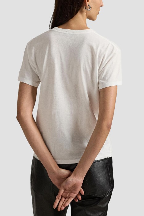 футболка  от бренда ralph lauren вид слева