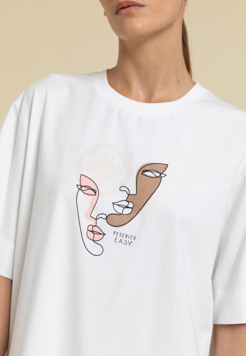 футболка  из италии вид сбоку